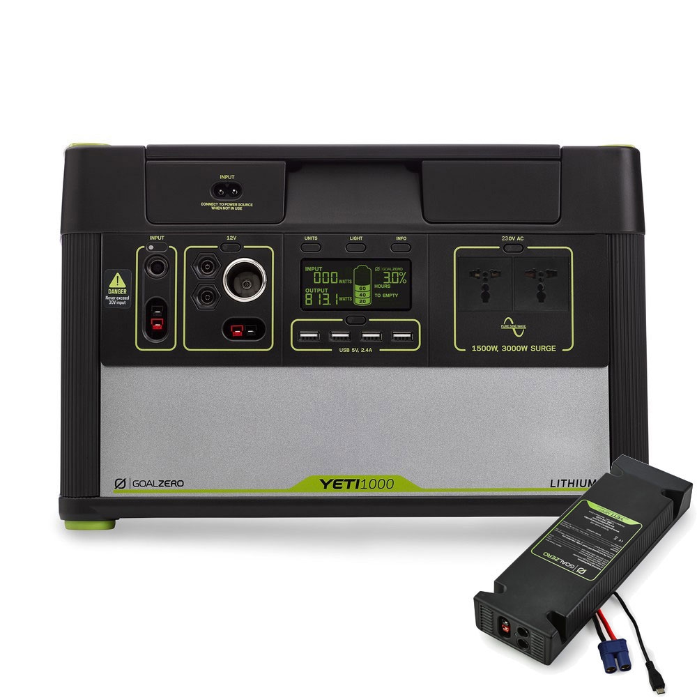 Yeti 1000 Lithium Solar Generator mit MPPT Modul