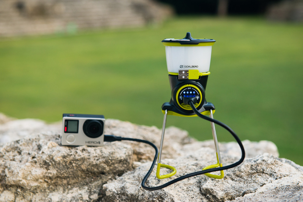 Lighthouse Mini - lädt GoPro