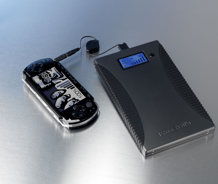 Powergorilla lädt Sony PSP