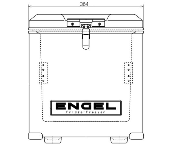 Engel Kompressor-Kühlbox MT-35-FS, EEK: F