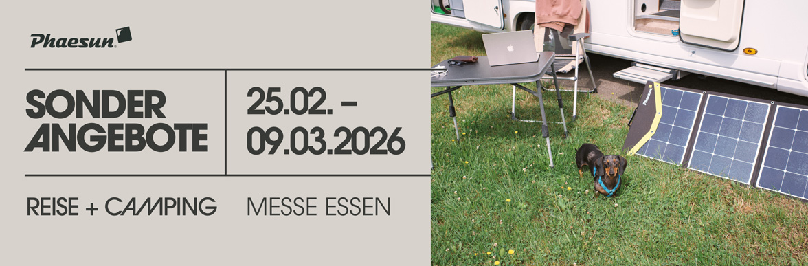 Sonderangebote Messe Reise und Camping Essen