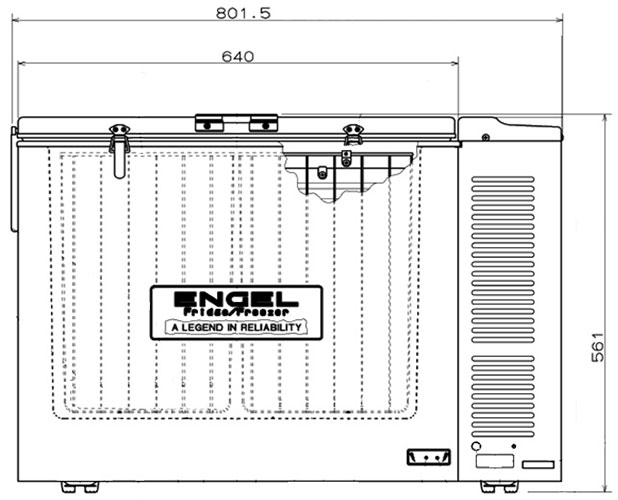 Engel Kompressor-Kühlbox MD-80-FS