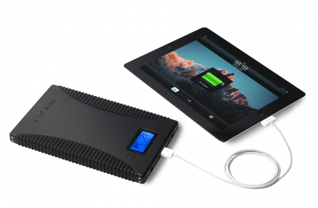 Powergorilla lädt Tablet