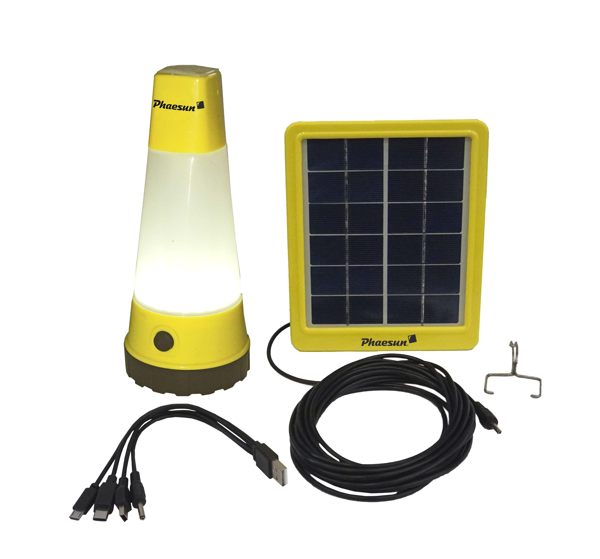 Sun Shine - Solar-Lampe und USB-Ladestation Sun Shine - Solar-Lampe und USB-Ladestation