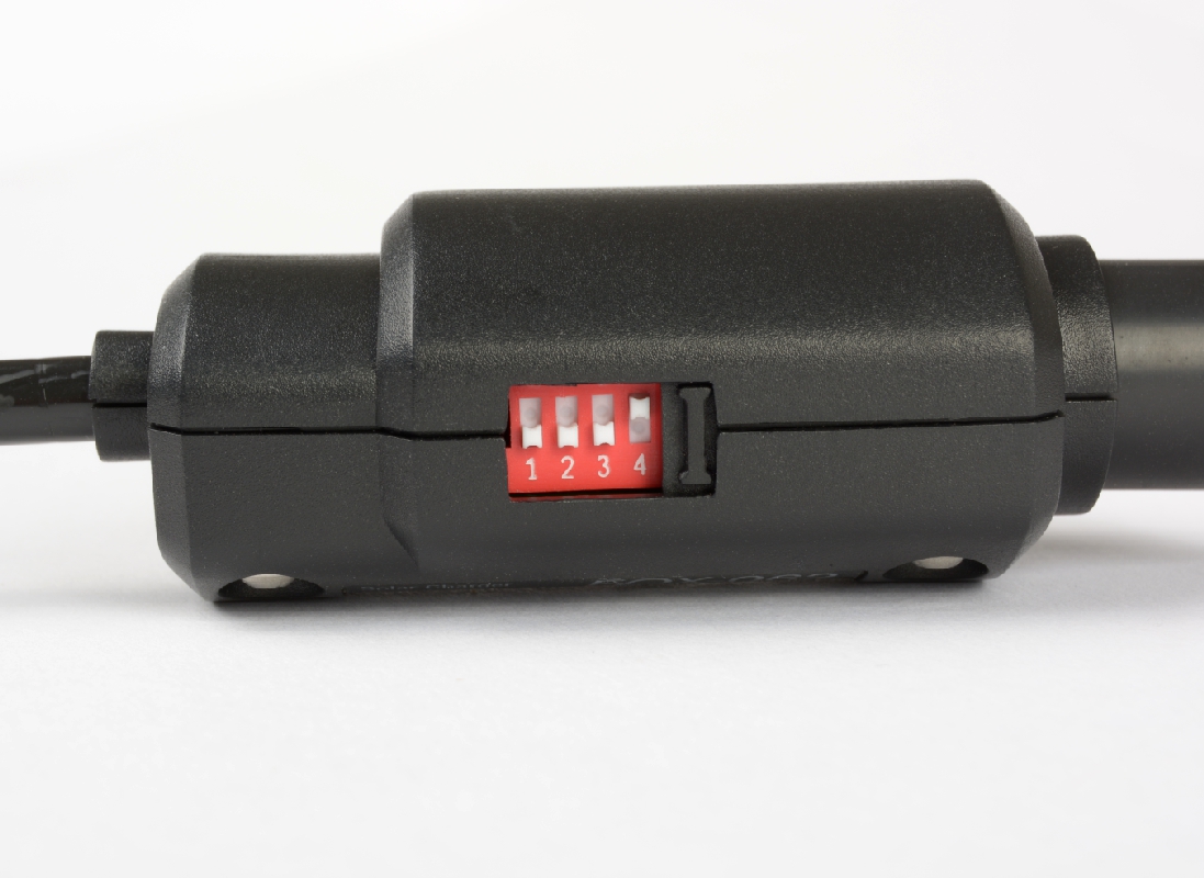 FOX-062 - DIP Schalter zur Konfiguration des Batterietyps