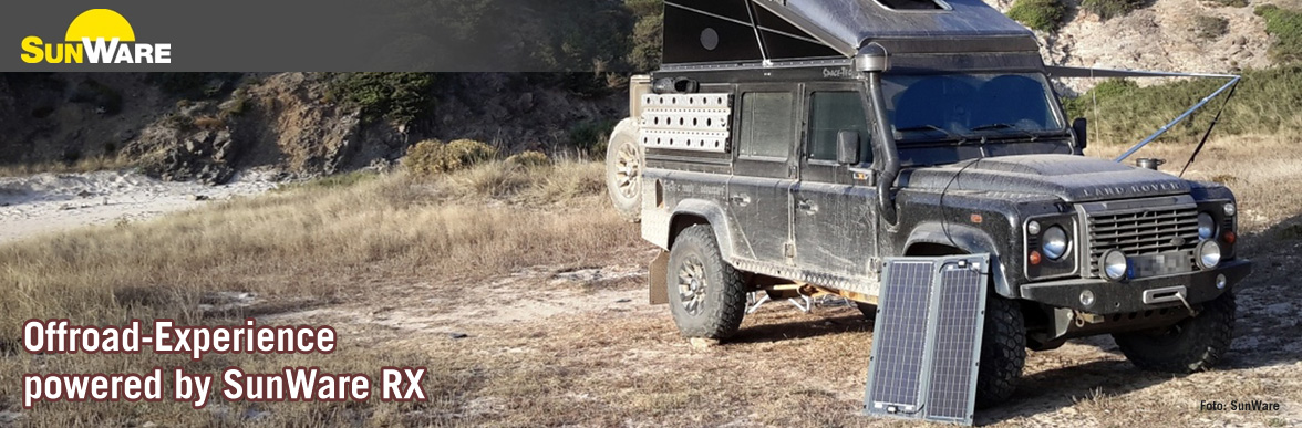 Sunware RX Solarmodule bei Solarbag-Shop Sunware RX Solarmodule bei Solarbag-Shop