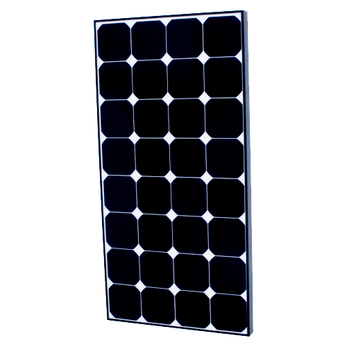 PN SPR 120 monokristallines SPR Solarmodul 120Wp, Rahmen schwarz