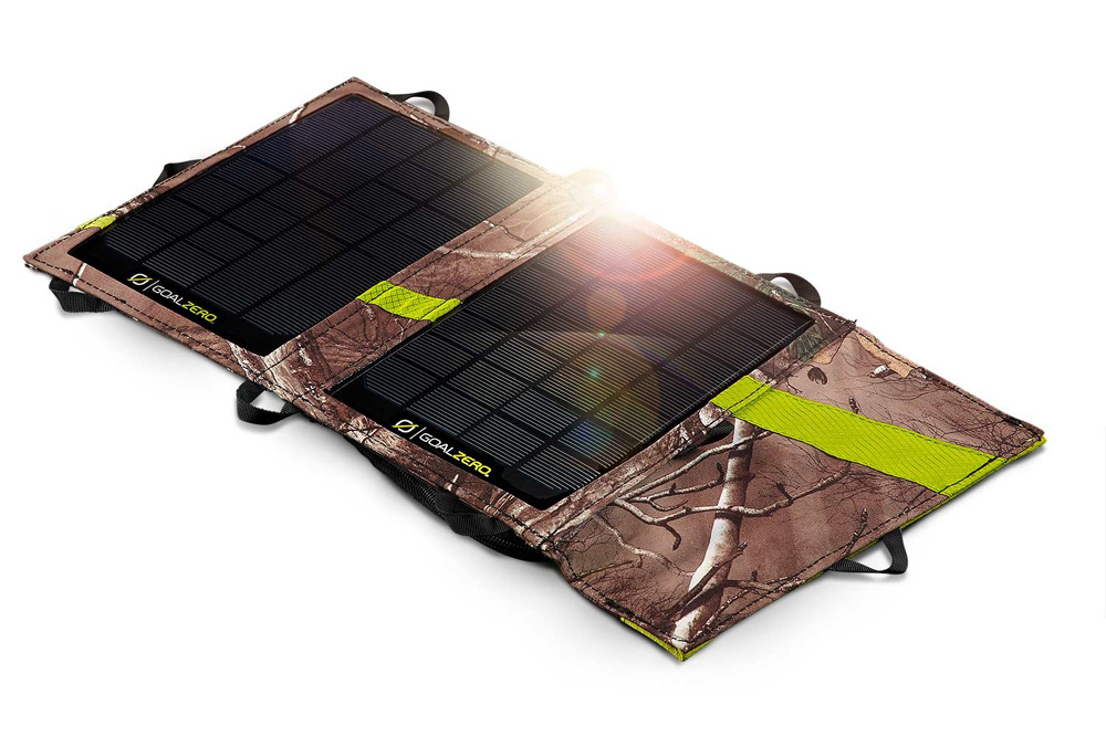 Nomad 7 Woodland - faltbares Solarmodul 7Wp