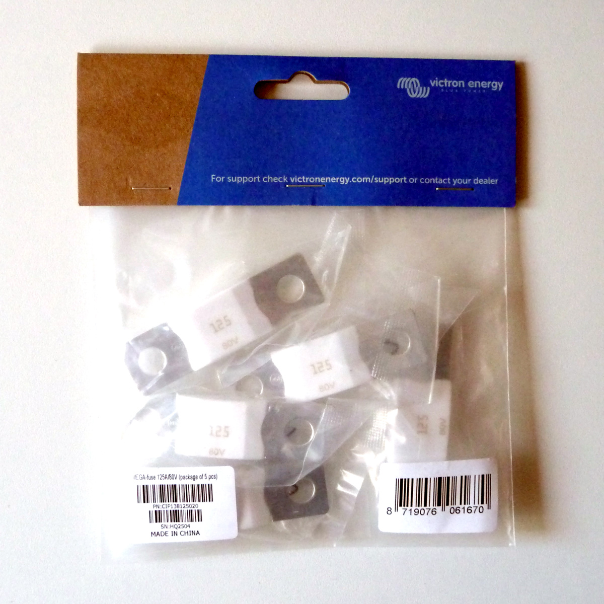 Victron MEGA-Fuse 125A/80V, 5 Stück