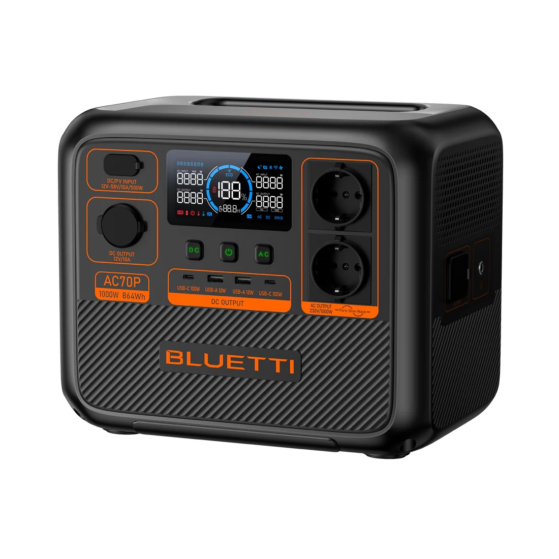 Bluetti AC70P Power Station Bluetti AC70P Power Station