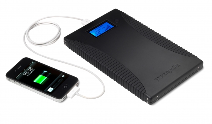 Powergorilla lädt Smartphone