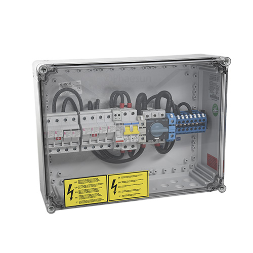 Generator-Anschlusskasten GCB8 für 8 Strings
