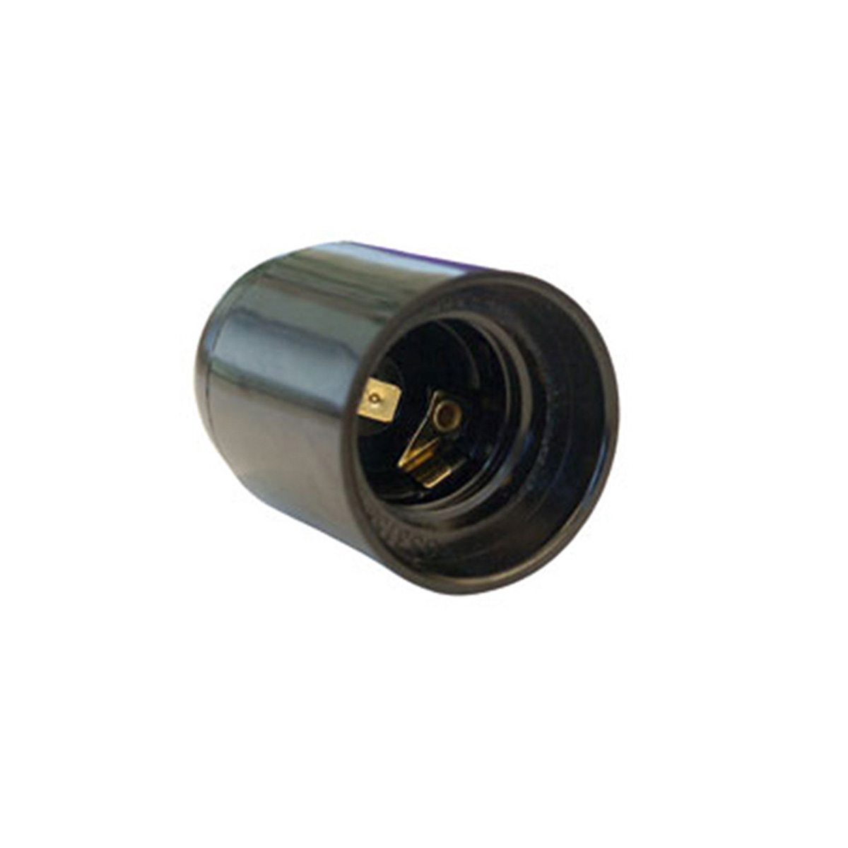 E27 Lampenfassung 12/24V DC, schwarz E27 Lampenfassung 12/24V DC, schwarz