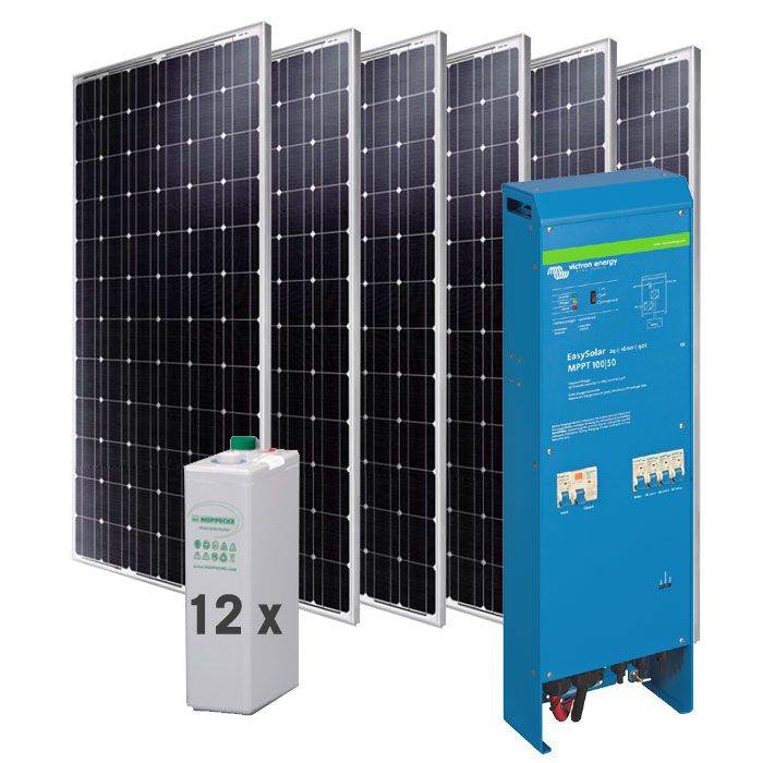 Solar Inselanlagen mit Wechselrichter zur autarken von